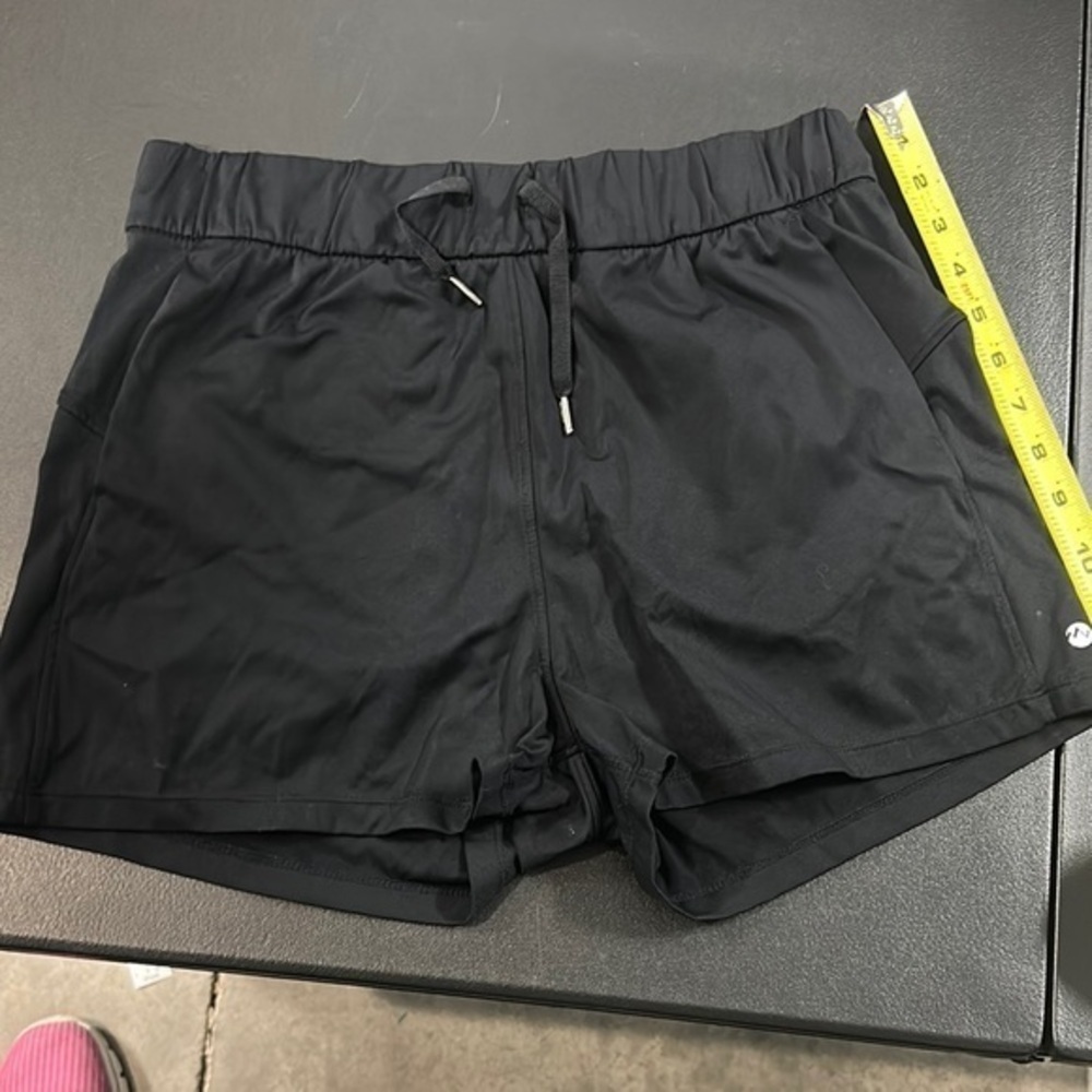 Willit women’s Black Athletic Shorts with Elastic Waistband Relaxed Fit sz m